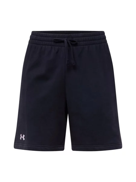 UNDER ARMOUR Sportovní kalhoty černá bílá