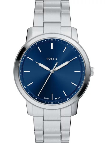 FOSSIL Ceas analogic bleumarin / argintiu