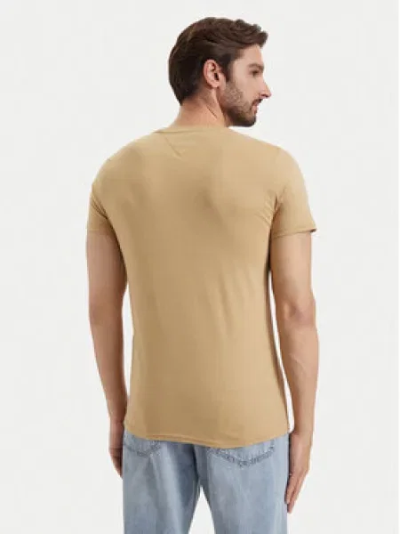 Tommy Jeans Marškinėliai smėlio