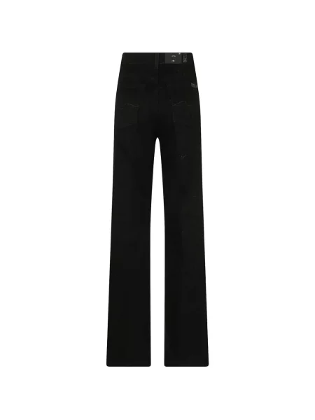 Blugi cu picior larg 7 For All Mankind negru