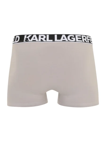 Pánske boxerky KARL LAGERFELD Bold Elastic Trunk 3 páry windsor/black/ash čierna