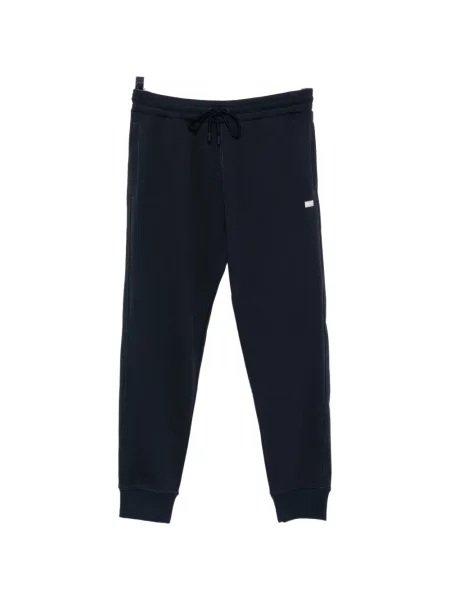 Pantaloni Diesel alergare cu autograf albastru