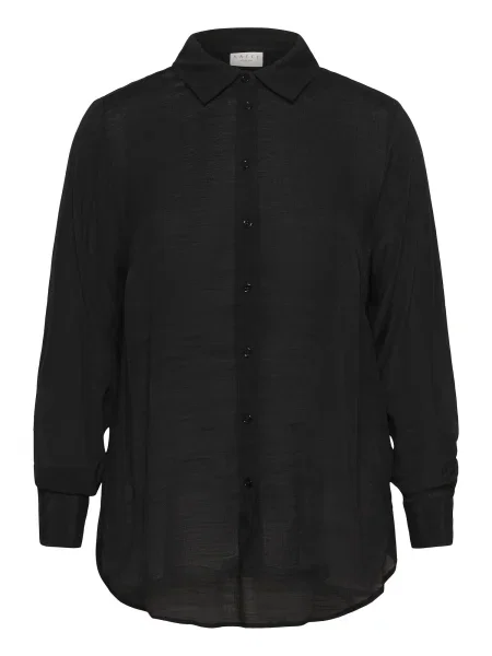 KAFFE CURVE Bluză Alia' negru