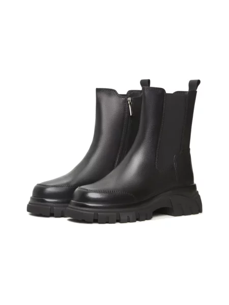 Buty do kostki Cesare Gaspari skórzane czarne