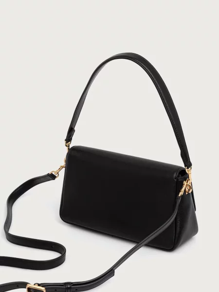 Torebka Tory Burch skórzana czarna