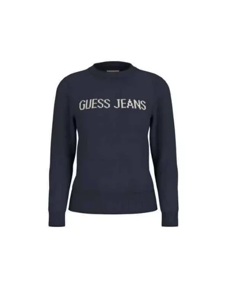 Guess Jeans sweter niebieskie