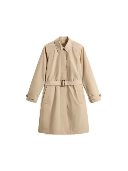 Trencz Woolrich beżowy