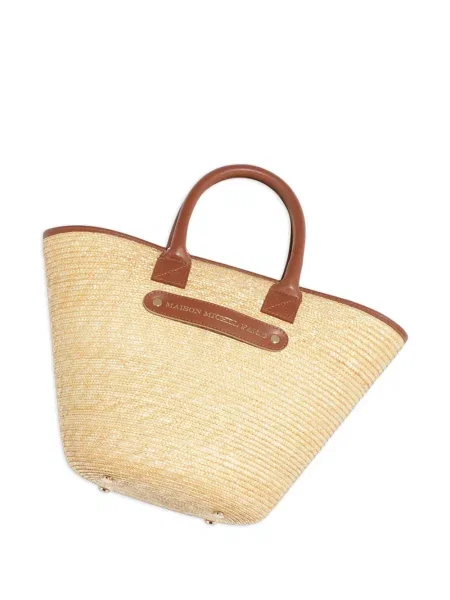 Geantă de plajă Maison Michel din piele
