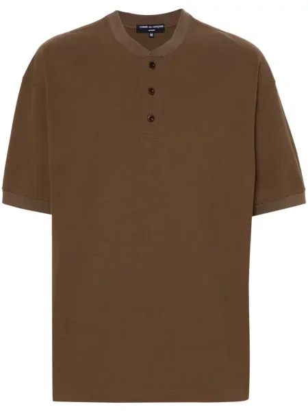 Тениска Comme Des Garçons Homme кафяво