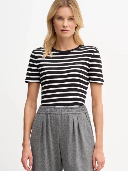 Tommy Hilfiger tricou din negru