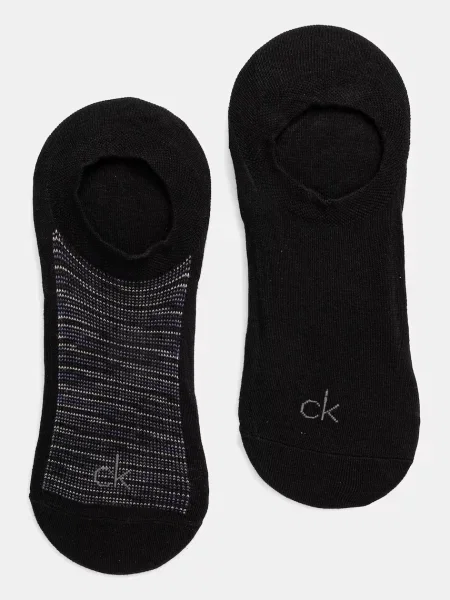 Чорапи Calvin Klein 2 чифта черно