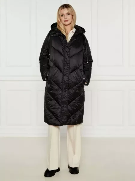 BOSS ORANGE Palton C_Pollylong negru