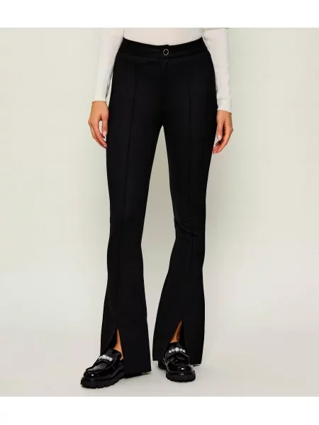HUGO Pantaloni Nereyel | flare fit negru