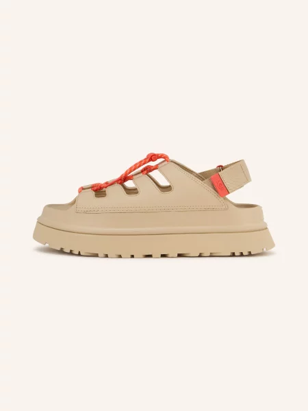 Ugg Sandały Na Platformie Goldenglow Toggle beige beżowe
