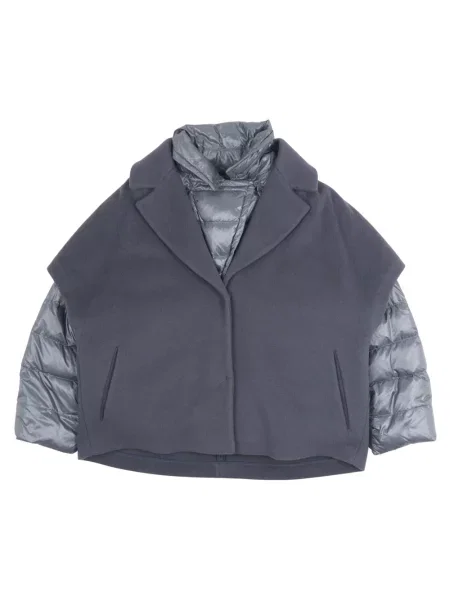 Kurtka Herno wełniana niebieska