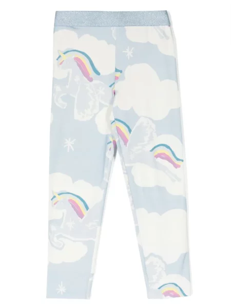 Dětské legíny Stella Mccartney modré