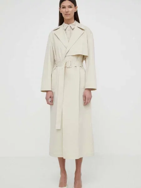 Theory palton femei de tranzitie desfacut bej