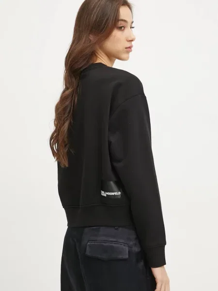 Karl Lagerfeld Jeans Bluză negru