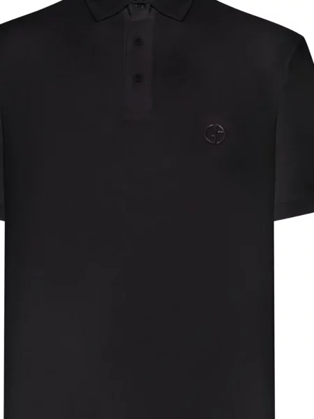 Polo Giorgio Armani cu autograf negru
