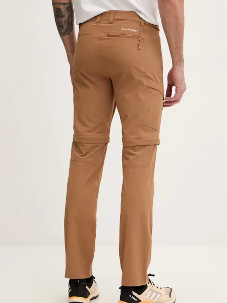 Mammut spodnie trekkingowe Runbold IV brązowe