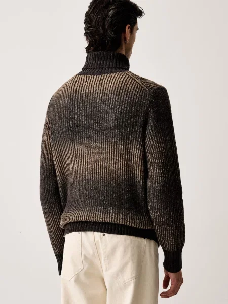 Marc O'Polo sweter z dodatkiem wełny zielony