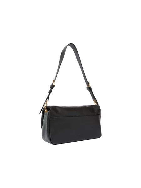 Pinko De piele geantă pe umăr CLICK SOFT negru