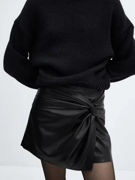 MANGO Cairo Спідниця міні чорний