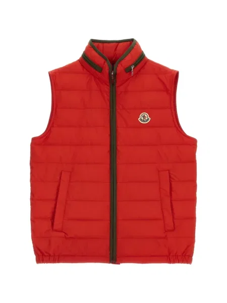 Kamizelka dziecięca Moncler Enfant czerwona