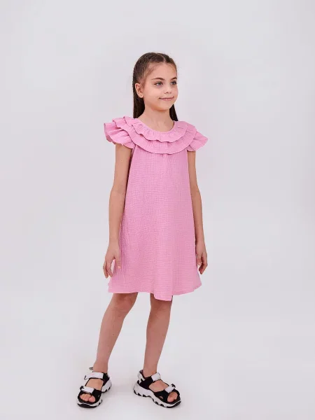 Дитячий Сарафан SMIL рожевий