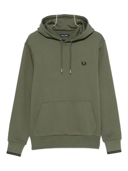 Hanorac cu glugă Fred Perry verde