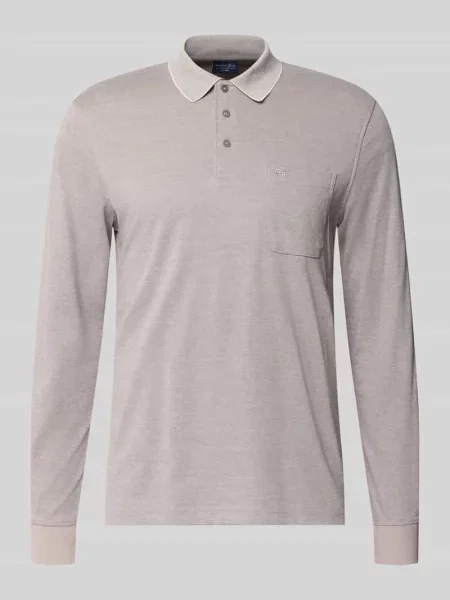 Koszulka polo o kroju regular fit z domieszką bawełny Christian Berg Men