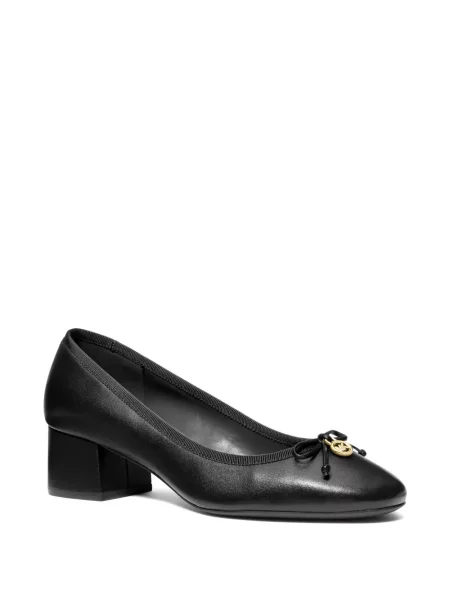 Pantofi cu toc Michael Kors cu funde negru