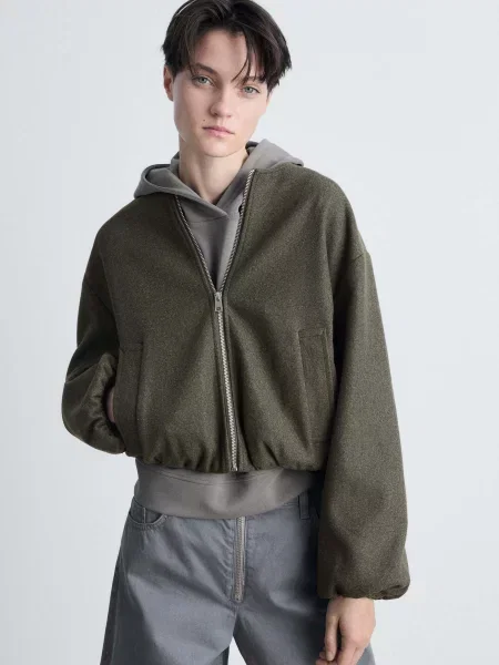 Бомбер MANGO хакі