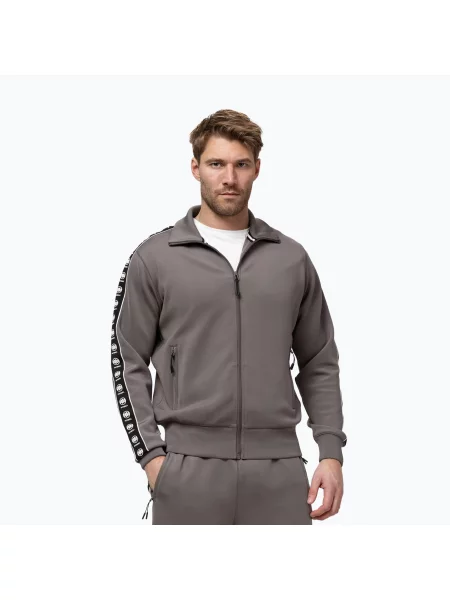 Bluză pentru bărbați Pitbull Track Jacket Powers taupe