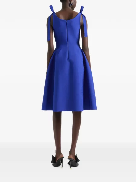 Rochie midi Givenchy cu funde albastru