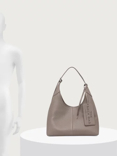 Bőr öves shopper táska Marc Jacobs bézs