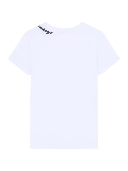 Tricou Eax alb