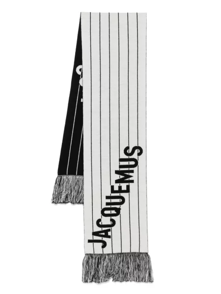 Fular Jacquemus alb