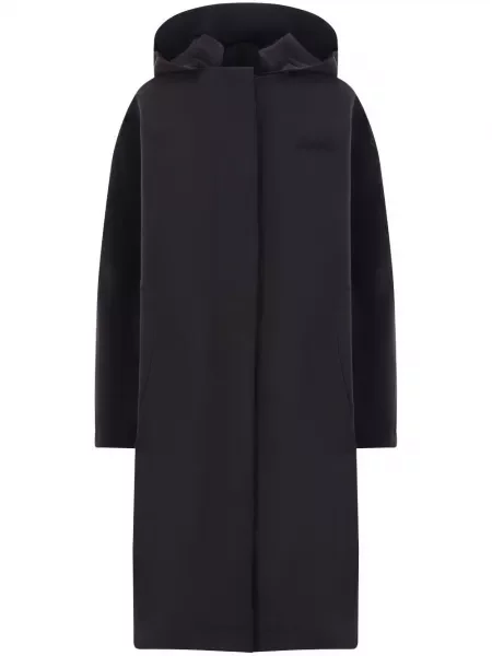 Haftowana parka Gucci ocieplana czarna