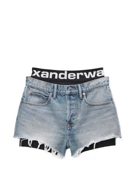 Pantaloni scurți Alexander Wang albastru