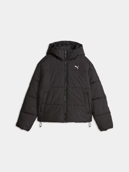 Демісезонна куртка PUMA Ess Relaxed Padded Jacket W комбінований верх чорний