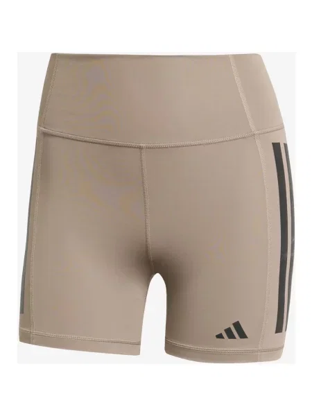 Legginsy krótkie Adidas Optime brązowy L czarny