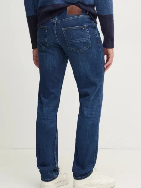 Tommy Hilfiger Farmer Denton Sötétkék Straight Fit kék