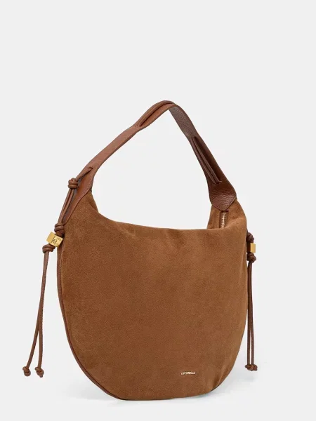 Coccinelle сумочка hobo замшева