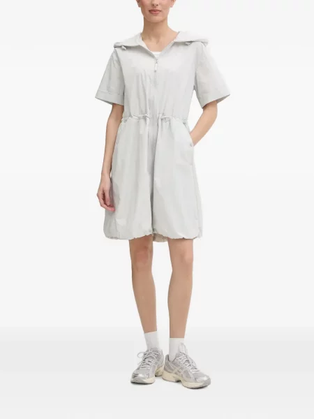 Rochie mini Bogner Fire+ice cu glugă gri