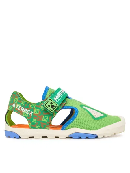 Sandały adidas zielone