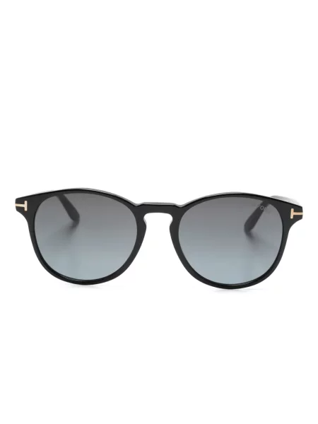 Ochelari de soare Tom Ford Eyewear cu imprimeu geometric negru