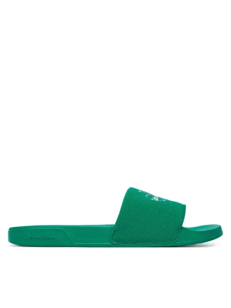 Șlapi Calvin Klein verde