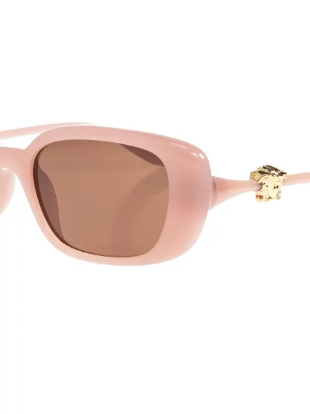 Γυαλιά ηλίου ορθογώνια Versace Eyewear ροζ