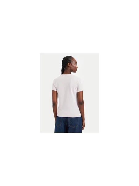 HUGO Marškinėliai Classic Šviesiai Slim Fit rožinė